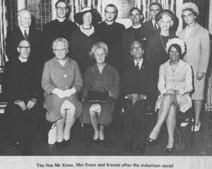 Rev Knox induction, 1969.jpg