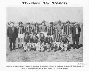 Ardrossan Academy U-15 football team session 1970-71.jpg
