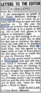 Billiards Kilmarnock Herald 20th February 1937.png