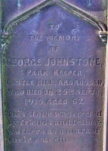 George Johnstone Park keeper.jpg